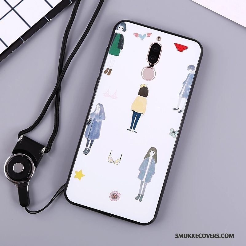 Etui Huawei Mate 10 Lite Tasker Telefonanti-fald, Cover Huawei Mate 10 Lite Rød