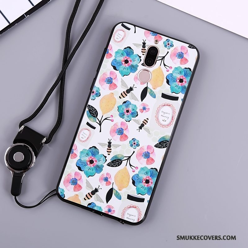 Etui Huawei Mate 10 Lite Tasker Telefonanti-fald, Cover Huawei Mate 10 Lite Rød