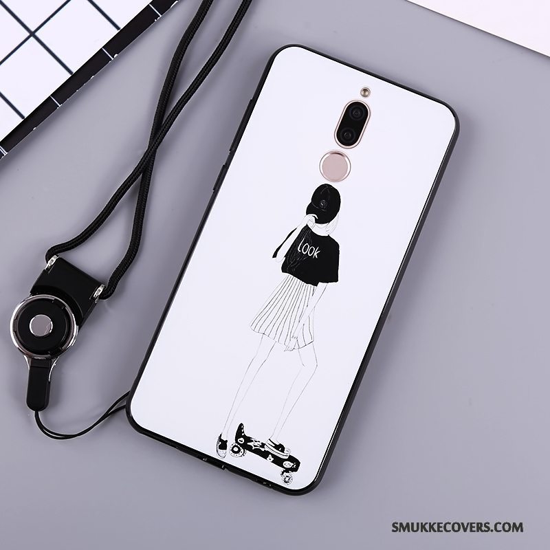 Etui Huawei Mate 10 Lite Tasker Telefonanti-fald, Cover Huawei Mate 10 Lite Rød