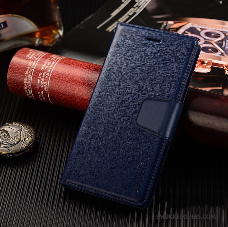 Etui Huawei Mate 10 Læder Hængende Ornamenter Lyserød, Cover Huawei Mate 10 Tasker Anti-fald Telefon