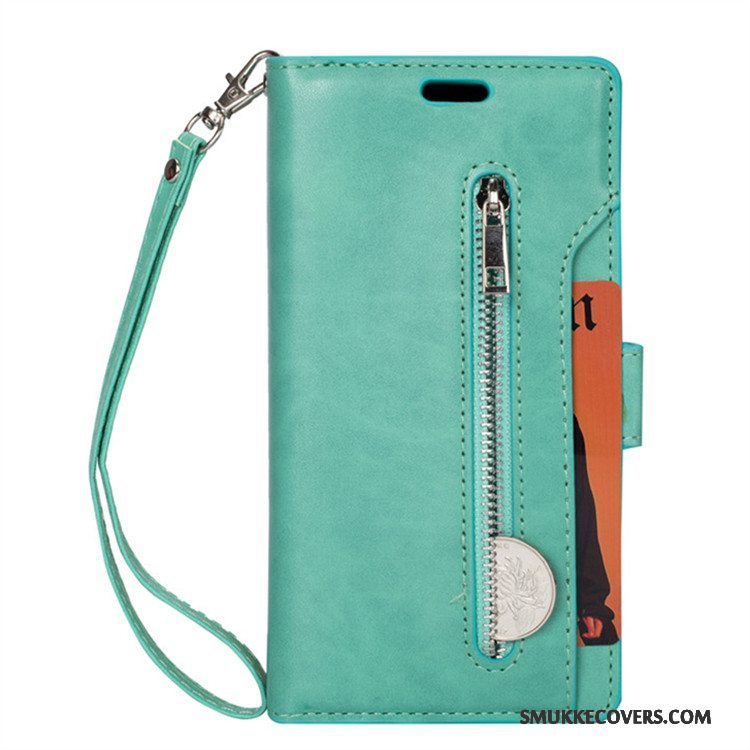 Etui Huawei Mate 10 Læder Kort Telefon, Cover Huawei Mate 10 Folio Lilla Hængende Ornamenter