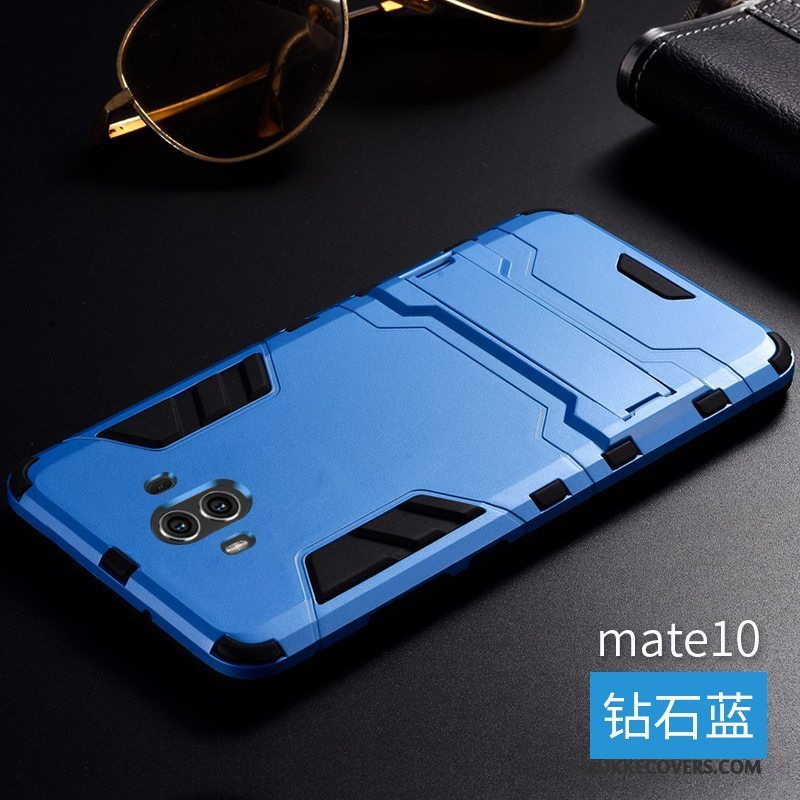 Etui Huawei Mate 10 Metal Legering Rød, Cover Huawei Mate 10 Trend Telefon