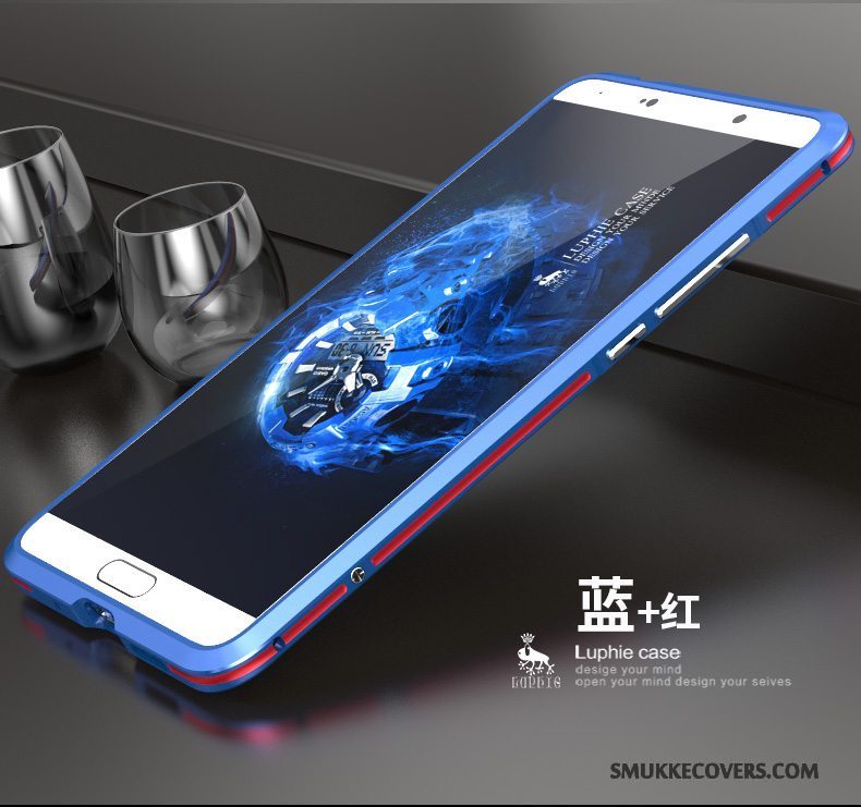 Etui Huawei Mate 10 Metal Ramme Guld, Cover Huawei Mate 10 Beskyttelse Telefontynd