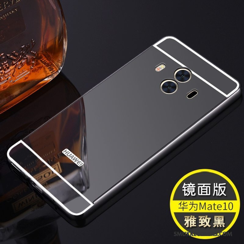 Etui Huawei Mate 10 Metal Telefonlyserød, Cover Huawei Mate 10 Beskyttelse