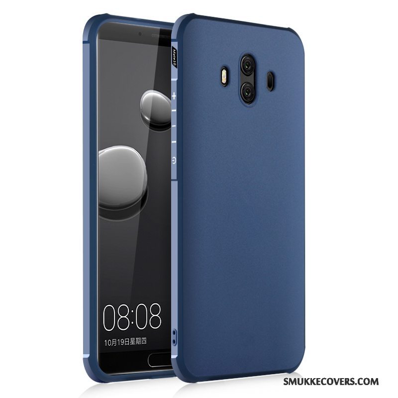 Etui Huawei Mate 10 Mode Anti-fald Telefon, Cover Huawei Mate 10 Relief Dragon Mønster Af Personlighed