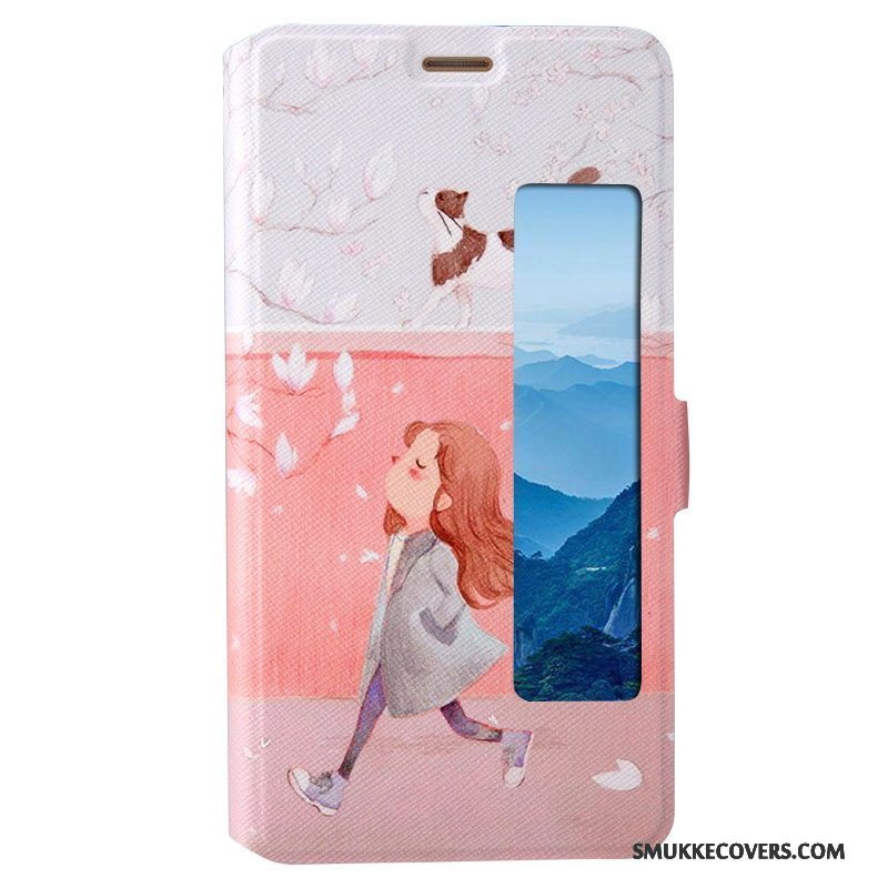 Etui Huawei Mate 10 Pro Beskyttelse Lyserød Telefon, Cover Huawei Mate 10 Pro Cartoon