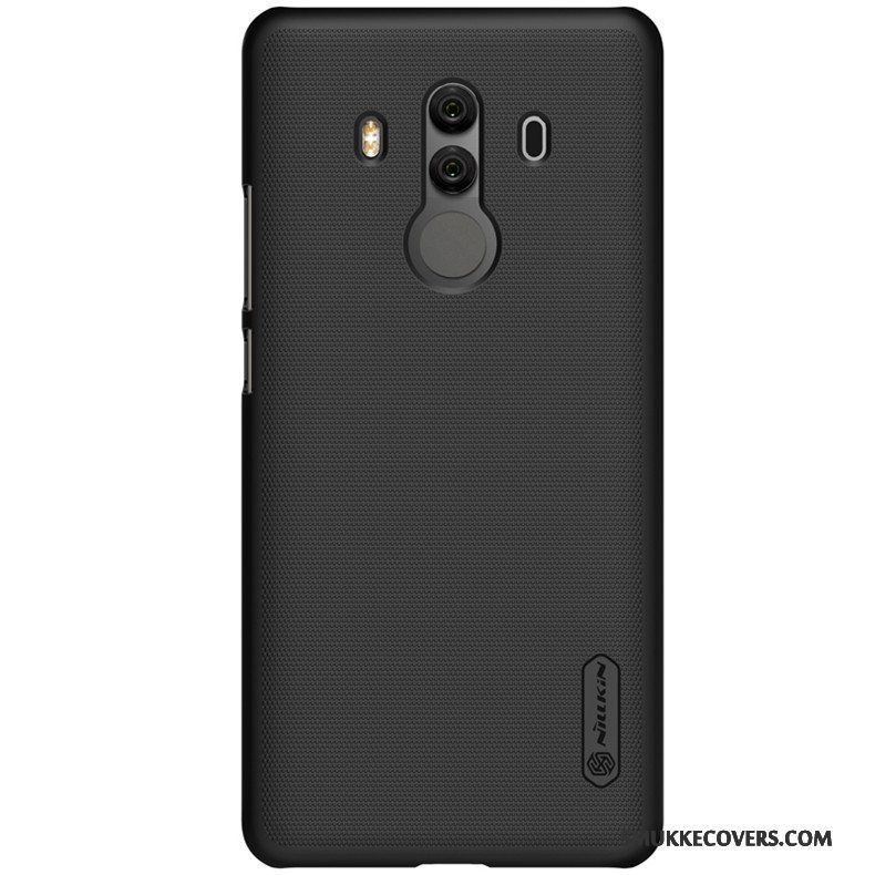 Etui Huawei Mate 10 Pro Beskyttelse Rød Guld, Cover Huawei Mate 10 Pro Nubuck Telefon