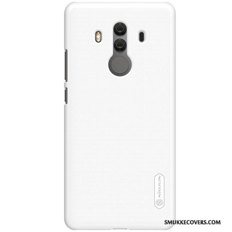 Etui Huawei Mate 10 Pro Beskyttelse Rød Guld, Cover Huawei Mate 10 Pro Nubuck Telefon