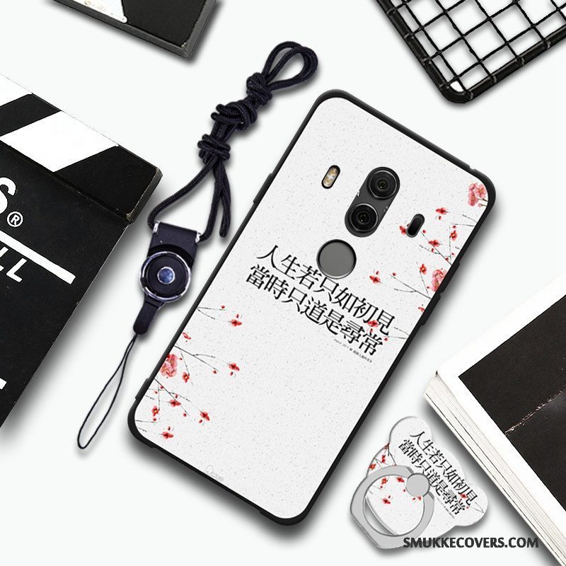 Etui Huawei Mate 10 Pro Blød Hængende Ornamenter Blå, Cover Huawei Mate 10 Pro Telefon