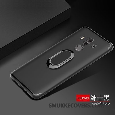 Etui Huawei Mate 10 Pro Blød Magnetisk Spænde, Cover Huawei Mate 10 Pro Silikone Telefonusynlig