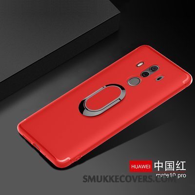 Etui Huawei Mate 10 Pro Blød Magnetisk Spænde, Cover Huawei Mate 10 Pro Silikone Telefonusynlig