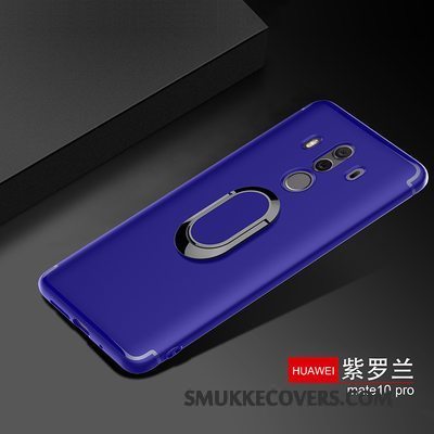 Etui Huawei Mate 10 Pro Blød Magnetisk Spænde, Cover Huawei Mate 10 Pro Silikone Telefonusynlig