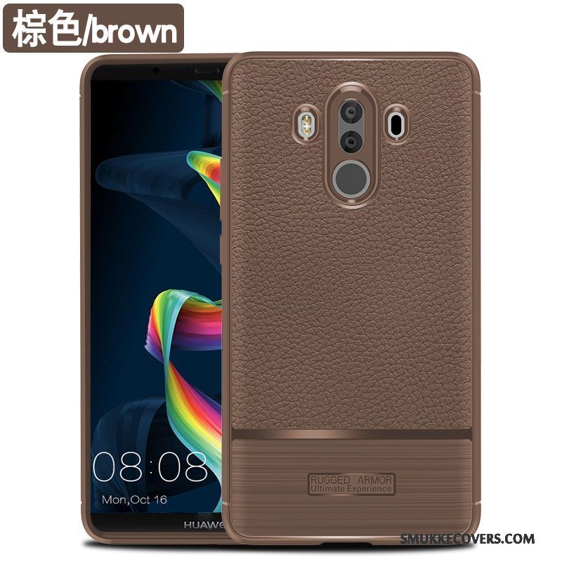 Etui Huawei Mate 10 Pro Blød Rød Anti-fald, Cover Huawei Mate 10 Pro Beskyttelse Telefon