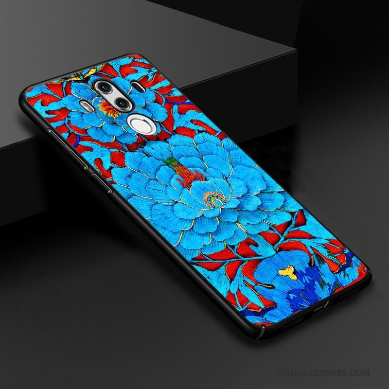 Etui Huawei Mate 10 Pro Farve Anti-fald Kinesisk Stil, Cover Huawei Mate 10 Pro Tasker Telefontredimensionale