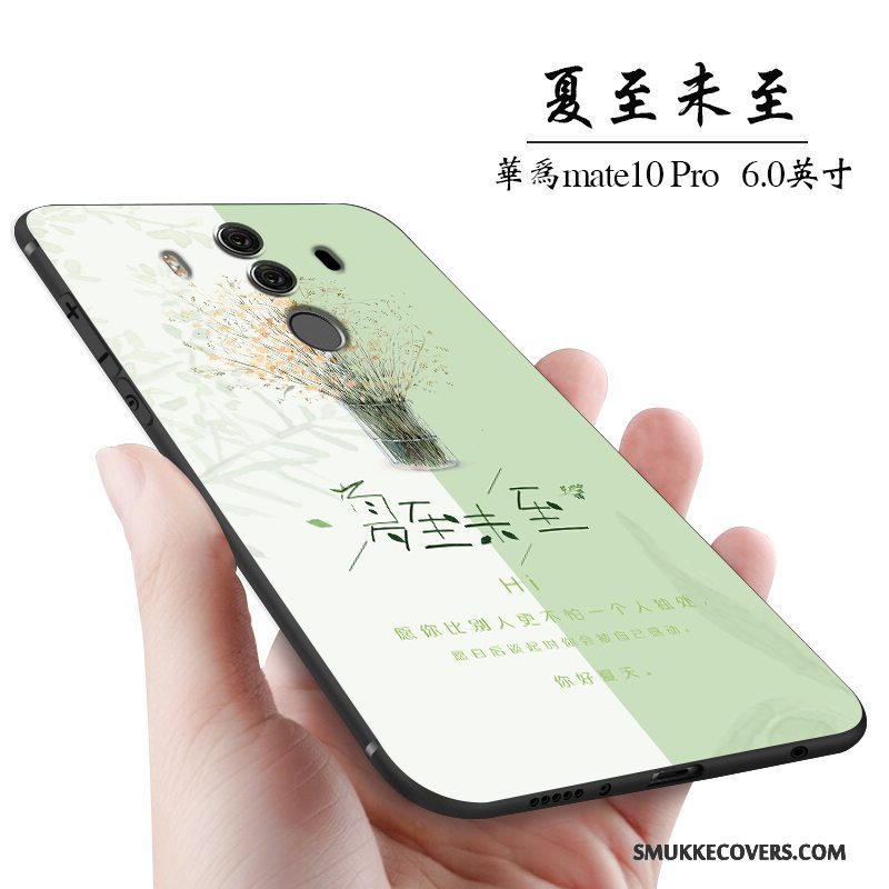 Etui Huawei Mate 10 Pro Kreativ Af Personlighed Telefon, Cover Huawei Mate 10 Pro Tasker Mørkeblå Anti-fald