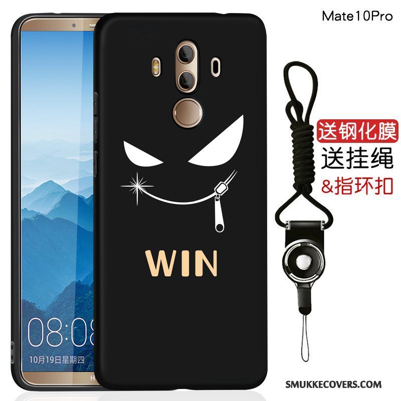 Etui Huawei Mate 10 Pro Kreativ Telefonsort, Cover Huawei Mate 10 Pro Blød Anti-fald Af Personlighed