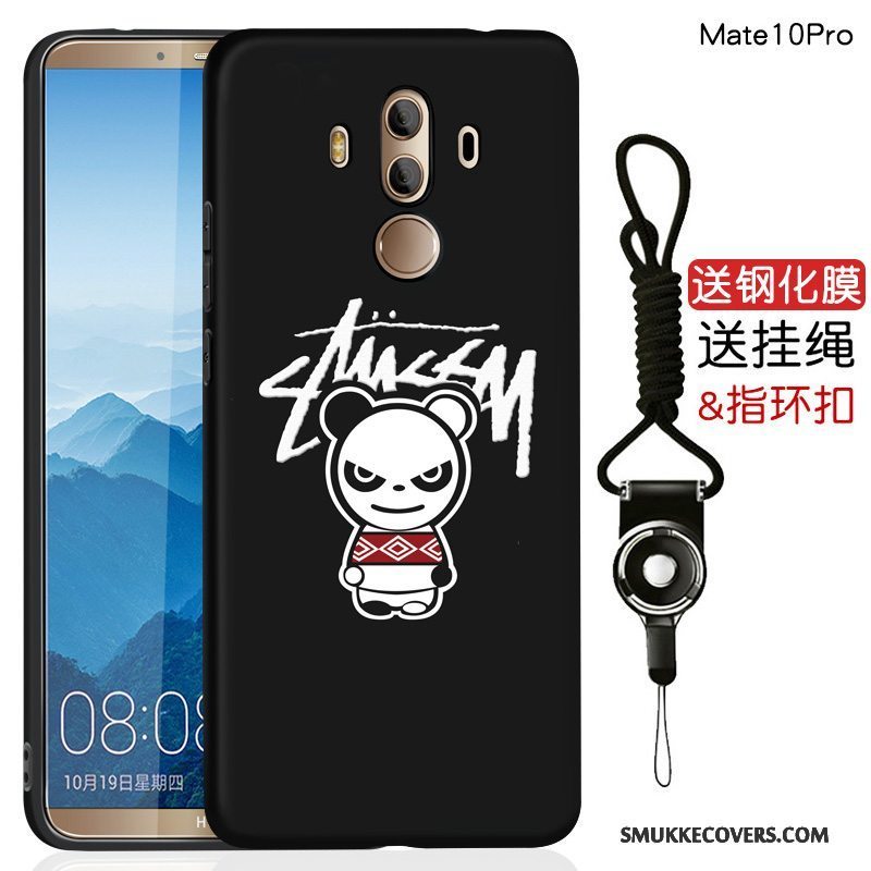 Etui Huawei Mate 10 Pro Kreativ Telefonsort, Cover Huawei Mate 10 Pro Blød Anti-fald Af Personlighed