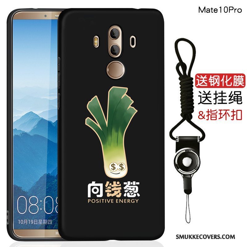 Etui Huawei Mate 10 Pro Kreativ Telefonsort, Cover Huawei Mate 10 Pro Blød Anti-fald Af Personlighed