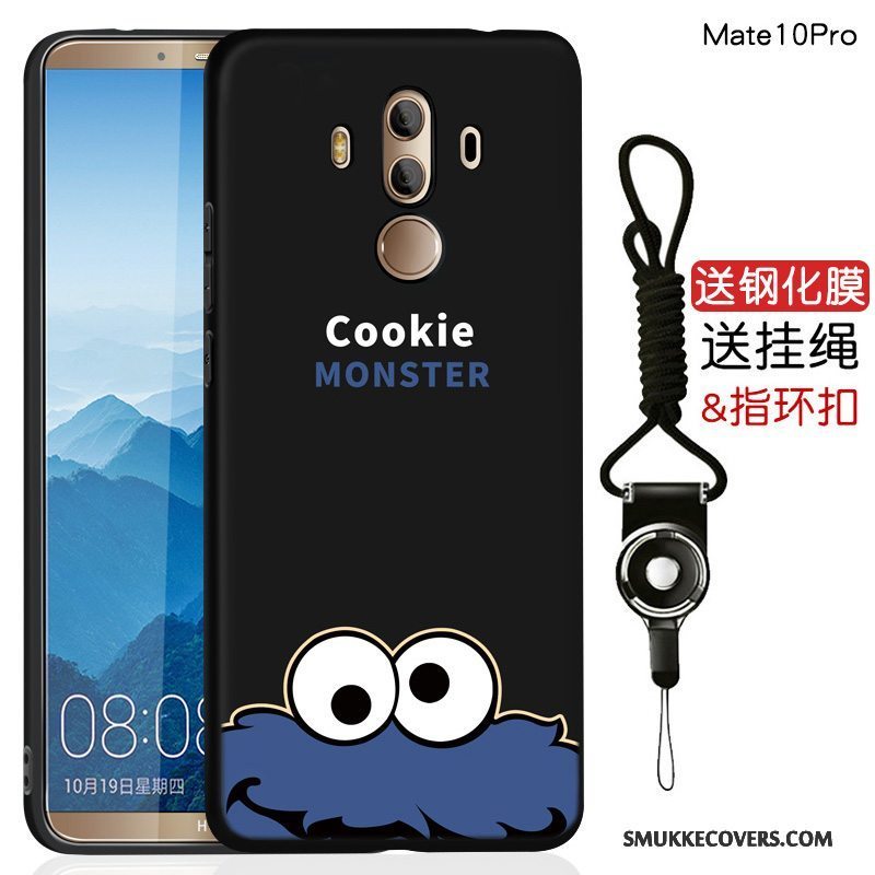 Etui Huawei Mate 10 Pro Kreativ Telefonsort, Cover Huawei Mate 10 Pro Blød Anti-fald Af Personlighed