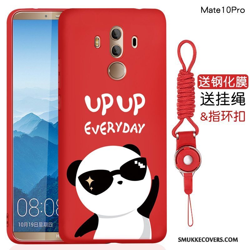 Etui Huawei Mate 10 Pro Kreativ Telefonsort, Cover Huawei Mate 10 Pro Blød Anti-fald Af Personlighed