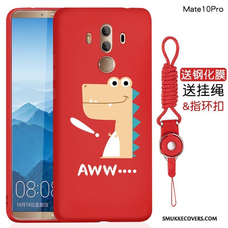 Etui Huawei Mate 10 Pro Kreativ Telefonsort, Cover Huawei Mate 10 Pro Blød Anti-fald Af Personlighed