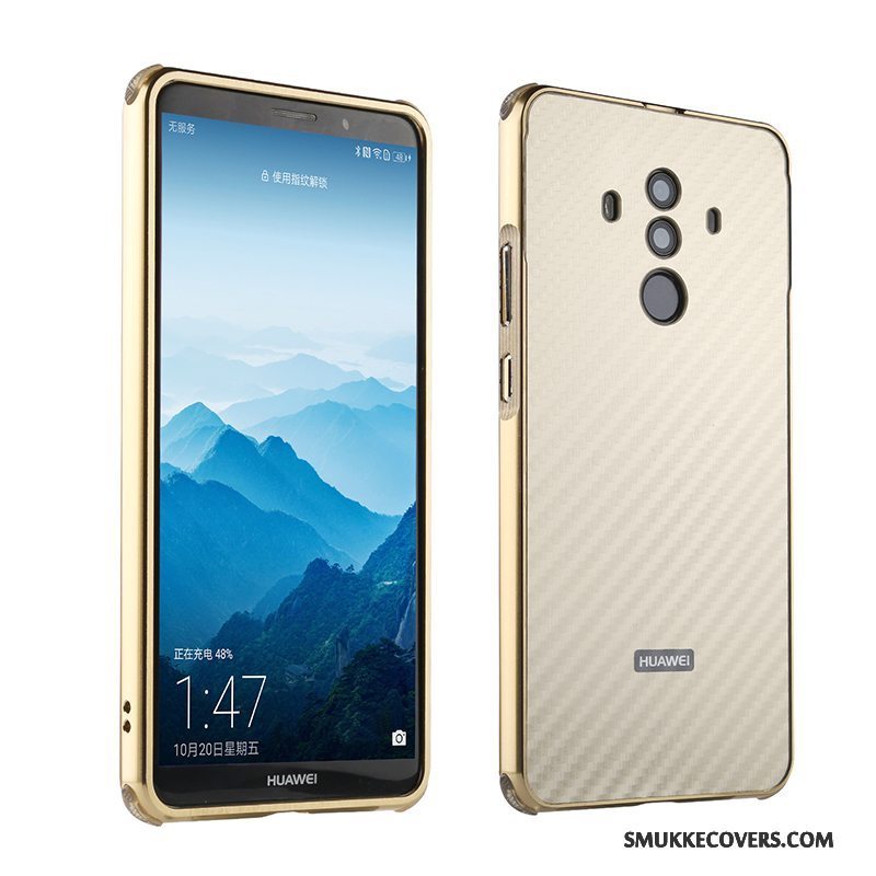 Etui Huawei Mate 10 Pro Kreativ Trend Telefon, Cover Huawei Mate 10 Pro Beskyttelse Lyserød Ramme