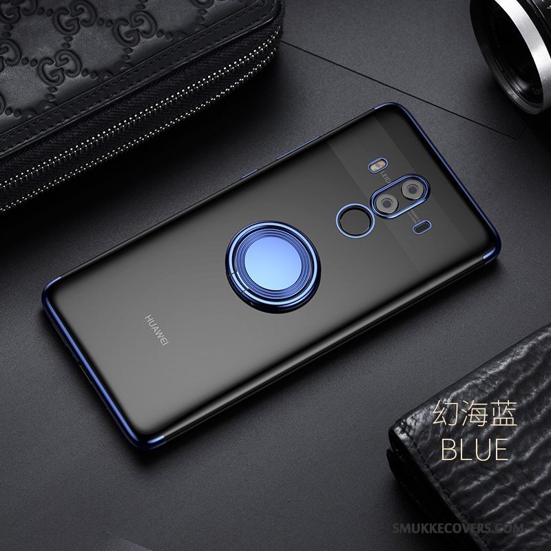Etui Huawei Mate 10 Pro Silikone Anti-fald Blå, Cover Huawei Mate 10 Pro Telefontrendy