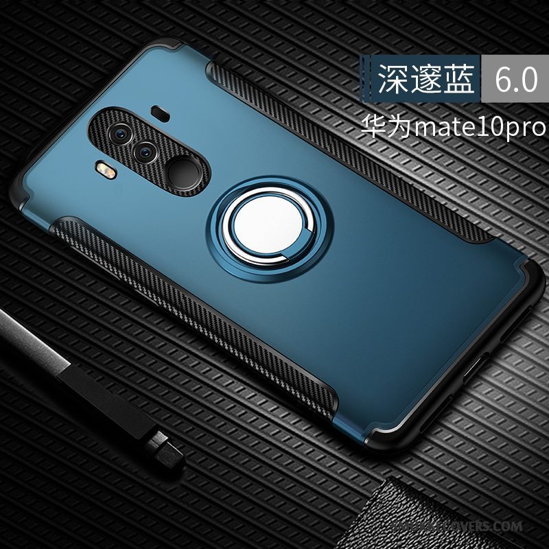 Etui Huawei Mate 10 Pro Silikone Rød Telefon, Cover Huawei Mate 10 Pro Tasker Anti-fald