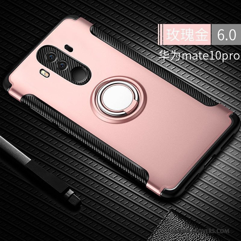 Etui Huawei Mate 10 Pro Silikone Rød Telefon, Cover Huawei Mate 10 Pro Tasker Anti-fald