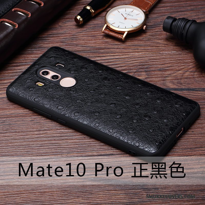 Etui Huawei Mate 10 Pro Tasker Anti-fald Telefon, Cover Huawei Mate 10 Pro Beskyttelse Rød Tynd