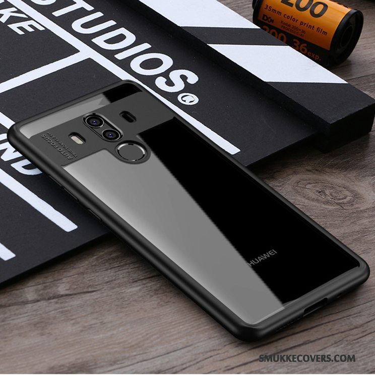 Etui Huawei Mate 10 Pro Tasker Gennemsigtig Anti-fald, Cover Huawei Mate 10 Pro Beskyttelse Tynd Telefon