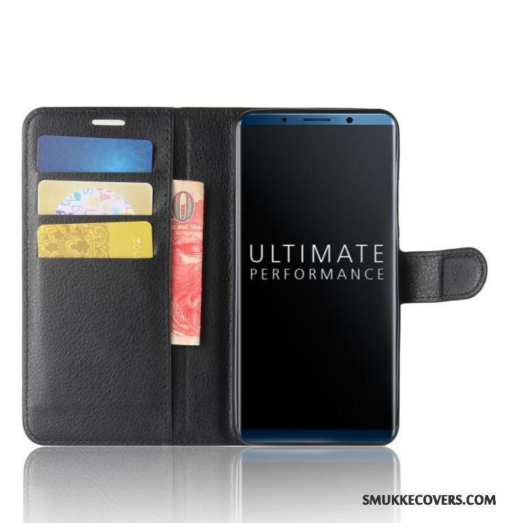 Etui Huawei Mate 10 Pro Tegnebog Telefonrød, Cover Huawei Mate 10 Pro Læder Varm