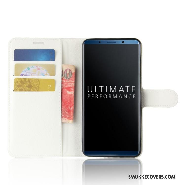 Etui Huawei Mate 10 Pro Tegnebog Telefonrød, Cover Huawei Mate 10 Pro Læder Varm