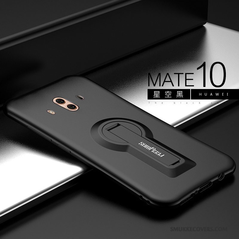 Etui Huawei Mate 10 Silikone Guld Trend, Cover Huawei Mate 10 Blød Telefonanti-fald