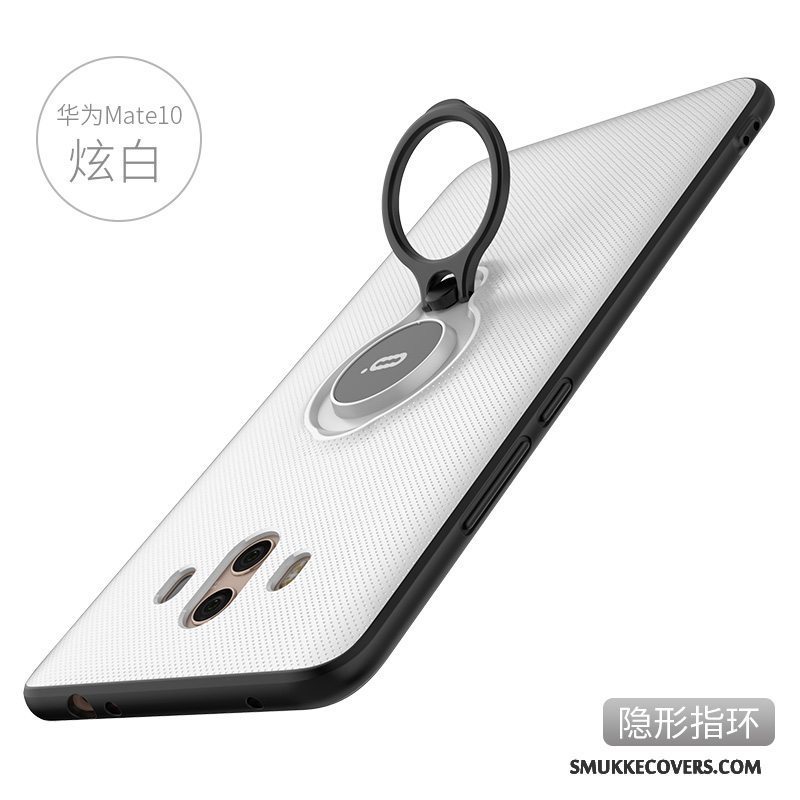 Etui Huawei Mate 10 Silikone Ring Anti-fald, Cover Huawei Mate 10 Tasker Telefonspænde