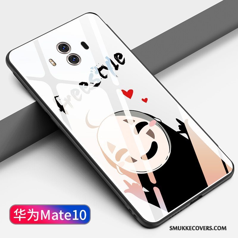 Etui Huawei Mate 10 Tasker Af Personlighed Spejl, Cover Huawei Mate 10 Kreativ Lyserød Telefon