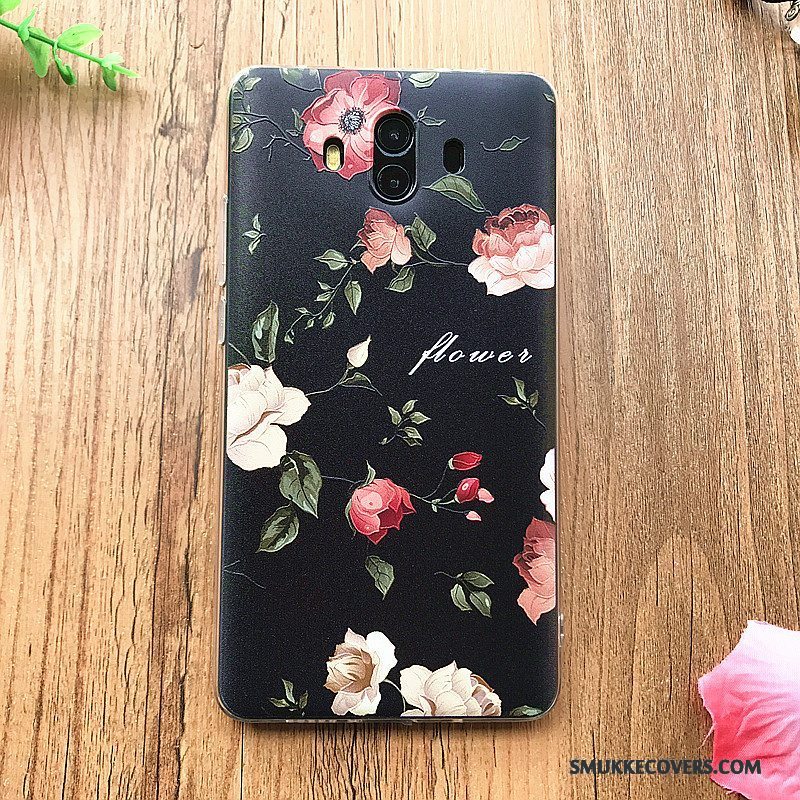 Etui Huawei Mate 10 Tasker Anti-fald Blå, Cover Huawei Mate 10 Blød Af Personlighed Hængende Ornamenter