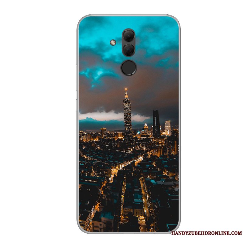 Etui Huawei Mate 20 Lite Beskyttelse Anti-fald Telefon, Cover Huawei Mate 20 Lite Blå