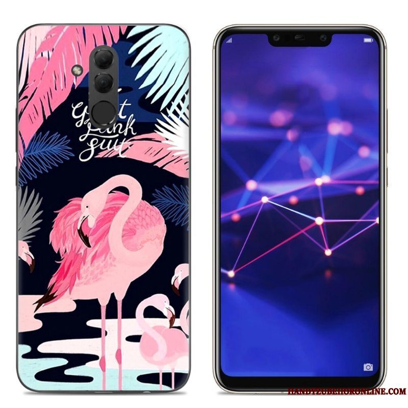 Etui Huawei Mate 20 Lite Blød Telefongennemsigtig, Cover Huawei Mate 20 Lite Farve