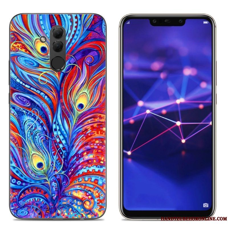 Etui Huawei Mate 20 Lite Blød Telefongennemsigtig, Cover Huawei Mate 20 Lite Farve