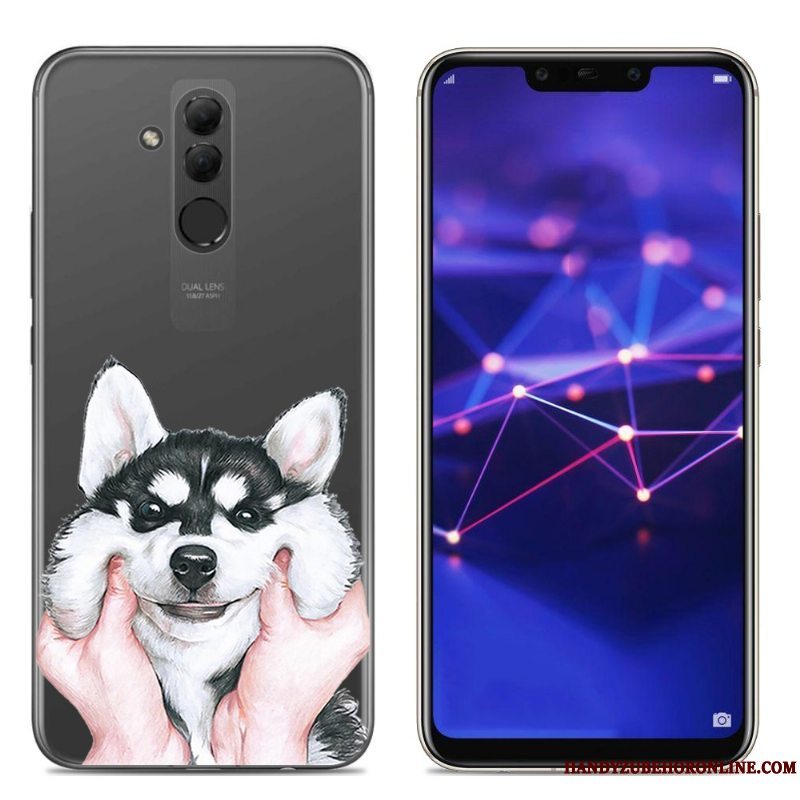 Etui Huawei Mate 20 Lite Blød Telefongennemsigtig, Cover Huawei Mate 20 Lite Farve