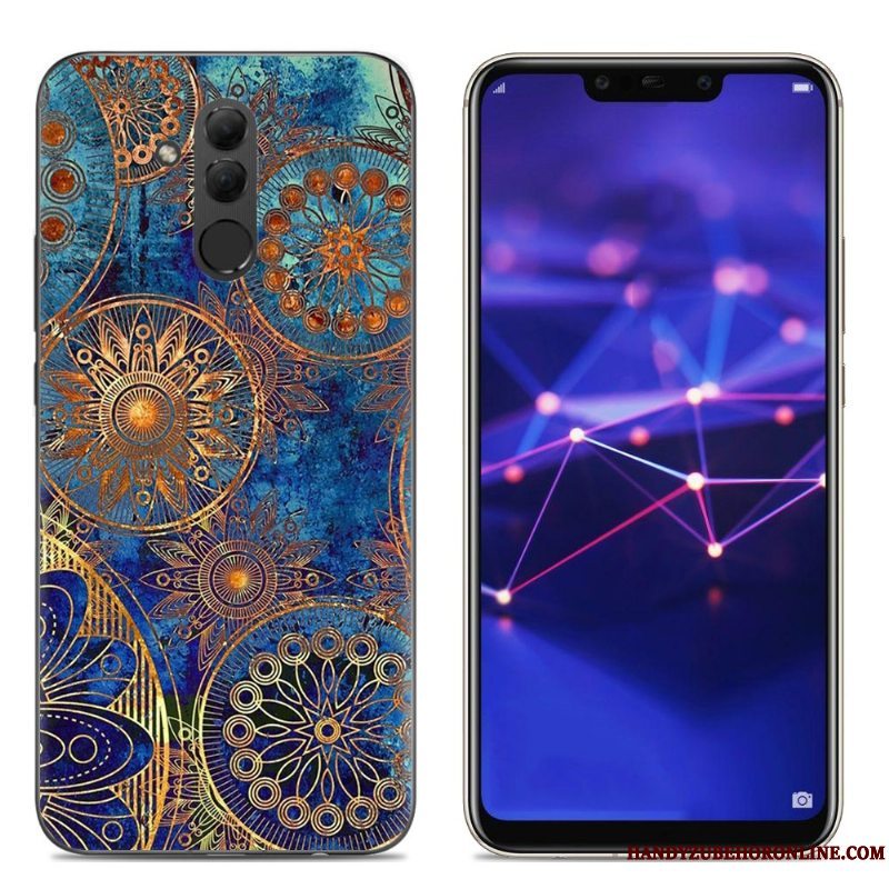 Etui Huawei Mate 20 Lite Blød Telefongennemsigtig, Cover Huawei Mate 20 Lite Farve