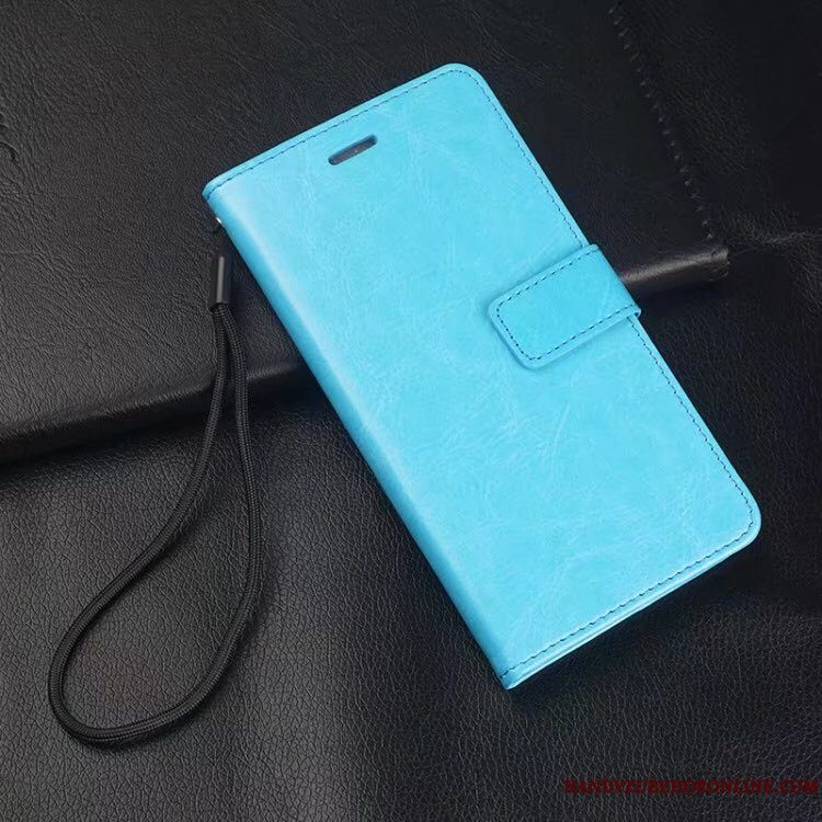 Etui Huawei Mate 20 Lite Læder Telefonbusiness, Cover Huawei Mate 20 Lite Folio Anti-fald Rød