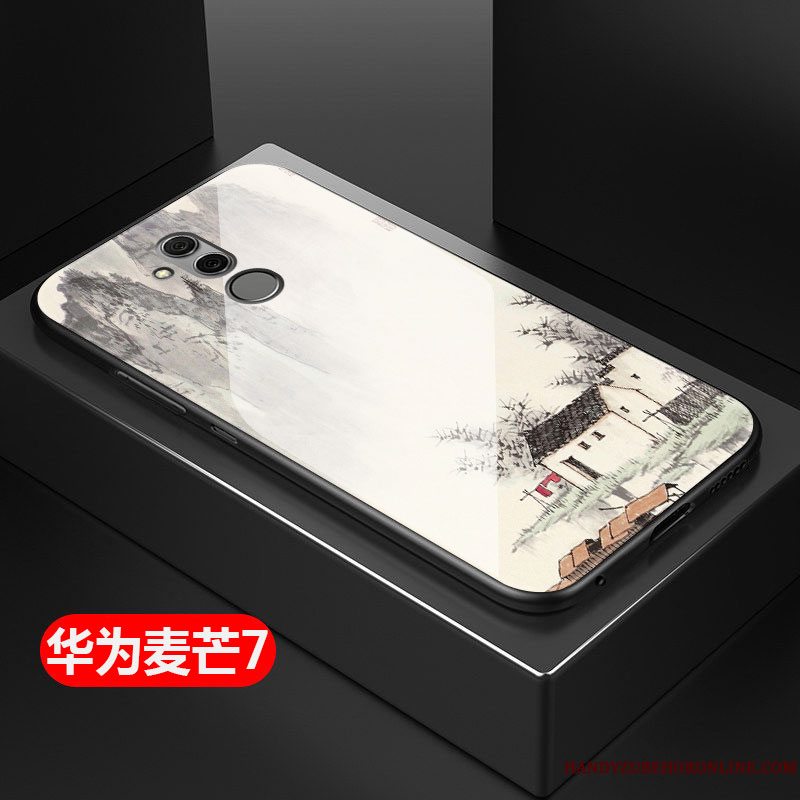 Etui Huawei Mate 20 Lite Tasker Af Personlighed Anti-fald, Cover Huawei Mate 20 Lite Beskyttelse Glas Trendy