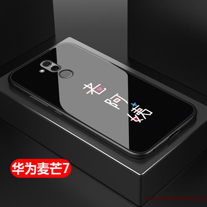 Etui Huawei Mate 20 Lite Tasker Anti-fald Telefon, Cover Huawei Mate 20 Lite Beskyttelse Hård Glas