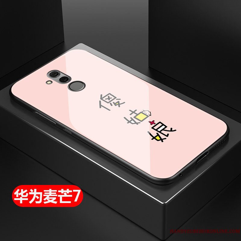 Etui Huawei Mate 20 Lite Tasker Anti-fald Telefon, Cover Huawei Mate 20 Lite Beskyttelse Hård Glas