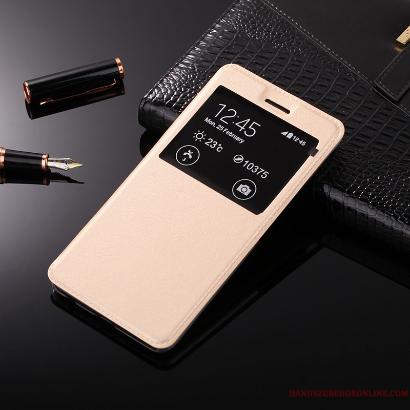Etui Huawei Mate 20 Lite Tasker Trend Telefon, Cover Huawei Mate 20 Lite Læder Anti-fald Hvid