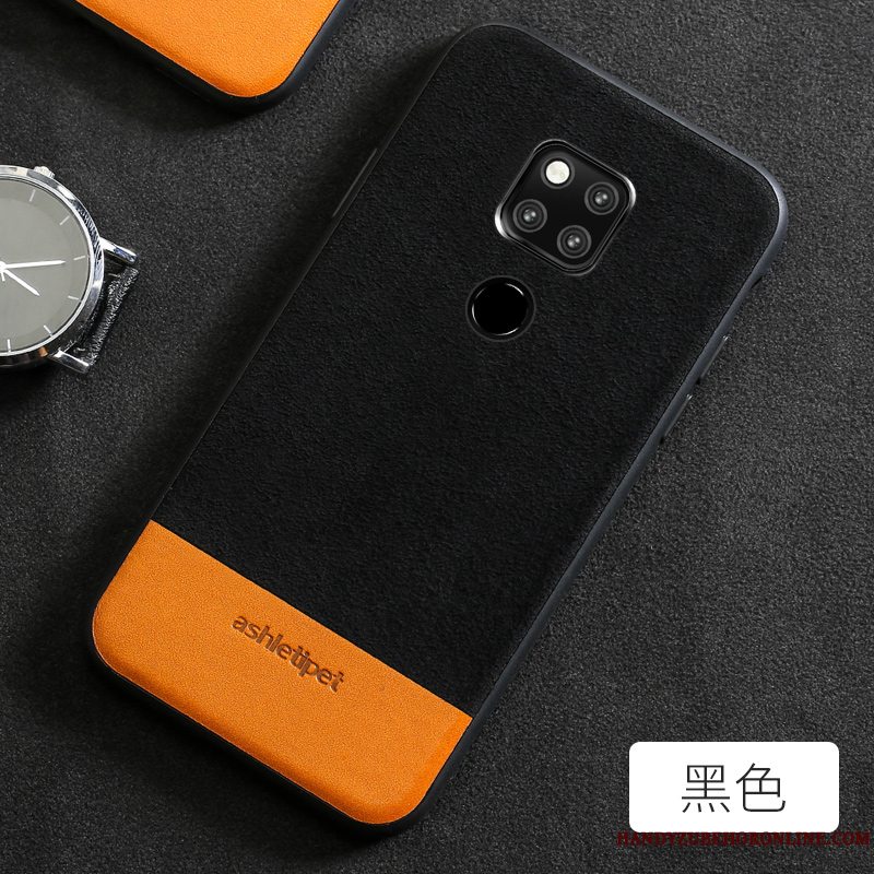 Etui Huawei Mate 20 Mode Telefonelegante, Cover Huawei Mate 20 Beskyttelse Simple Splejsning