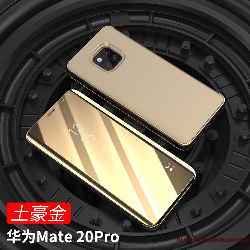 Etui Huawei Mate 20 Pro Beskyttelse Spejl Trend, Cover Huawei Mate 20 Pro Kreativ Af Personlighed Lyserød