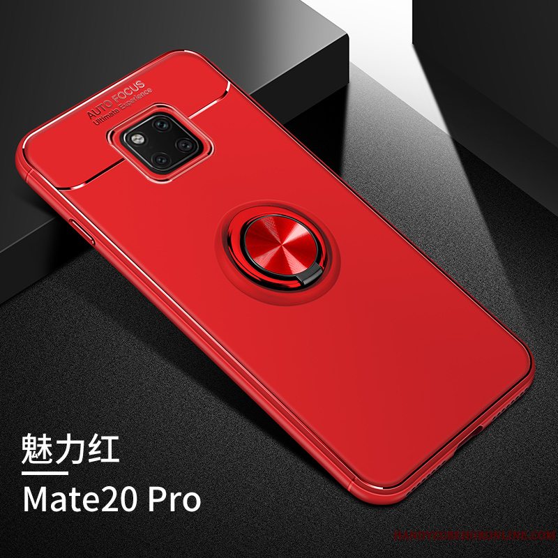Etui Huawei Mate 20 Pro Blød Telefonanti-fald, Cover Huawei Mate 20 Pro Silikone Rød Ny